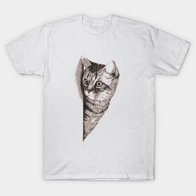 Cat T-Shirt by Smriti_artwork